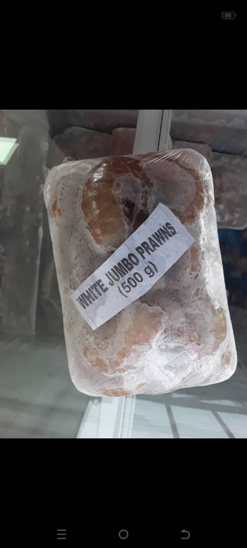 White Jumbo Prawns thumbnail 1